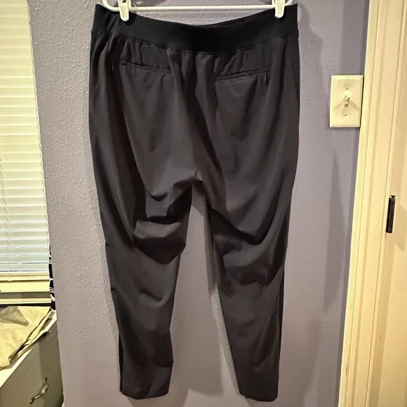 Athleta Brooklyn Mid Rise Ankle Pant, Black, Size 16 - Picture 2 of 2